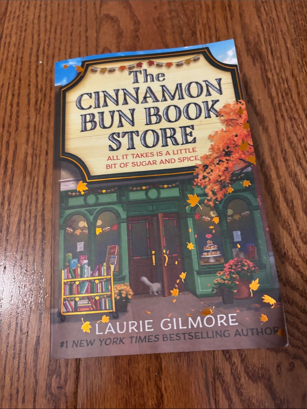 The Cinnamon Bun Book Store - Green Cover by